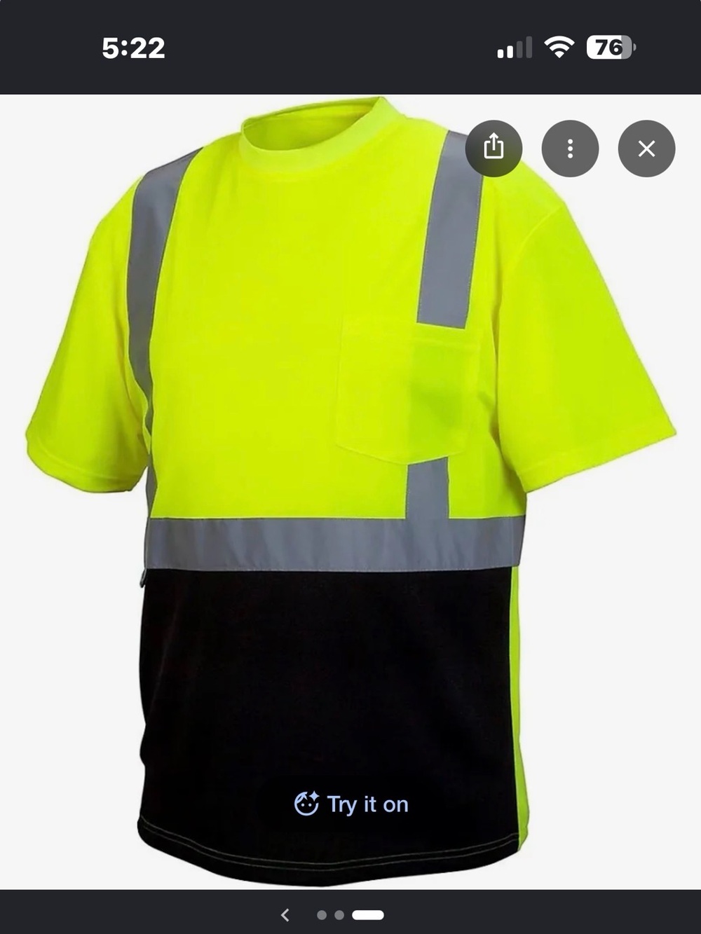 Hi Vis Class 2 short sleeve safety shirt